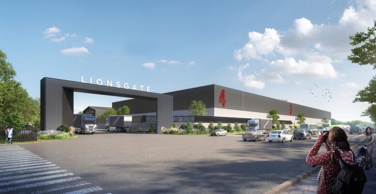 Rendering of Lionsgate Studio New Jersey